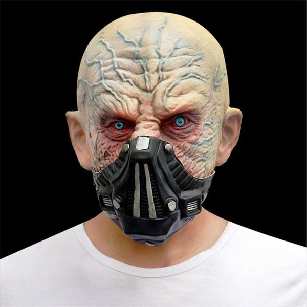 Maschere per feste Nuove maschere di Halloween Creative Cross-Dressing Face-Change Performance Mask Copricapo in lattice Costume horror Puntelli T230905