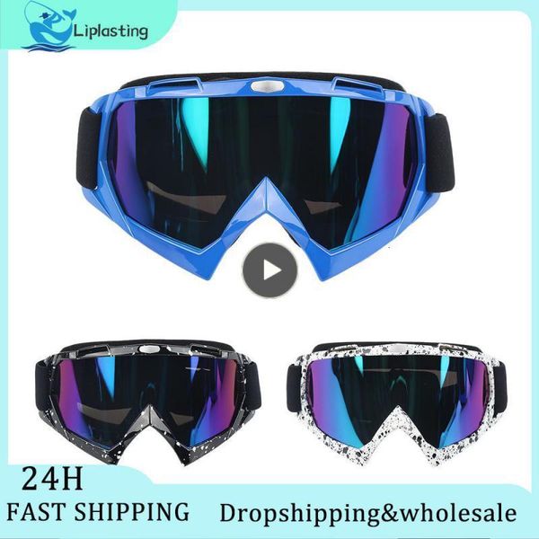 Óculos de esqui Kacamata Snowboard anti kabut 1 8 buah kacamata olahraga luar ruangan musim dingin tahan angin sepeda motor perlindungan UV 230905