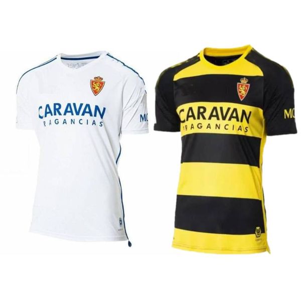 2023/24 Real Zaragoza Soccer Jersey 2024 IVAN Uniform Mens A.FRANGES BERMEJO Home Away Camisa de futebol