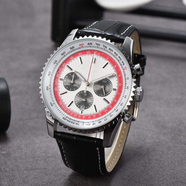 Мужские классические часы Высококачественные роскошные кварцевые часы водонепроницаемые спортивные деловые часы для отдыха модные модели темперамента часы с двойным дисплеем времени