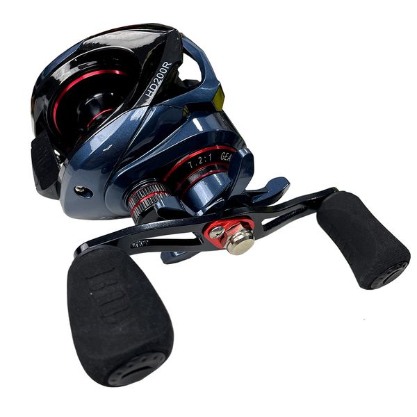 Fly Fishing Reels2 Deep Line Cup Baitcasting Reel com Max Drag 8KG para Heavy Duty Bass 230904