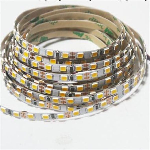 5mm Larghezza 5M 2835 600 Striscia LED SMD 12V flessibile120 led m Nastro LED bianco bianco caldo blu verde rosso giallo213J