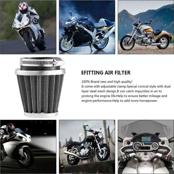 Carro de luxo universal moto filtro ar alto fluxo cárter ventilação capa filtro respiro acessórios da bicicleta da motocicleta