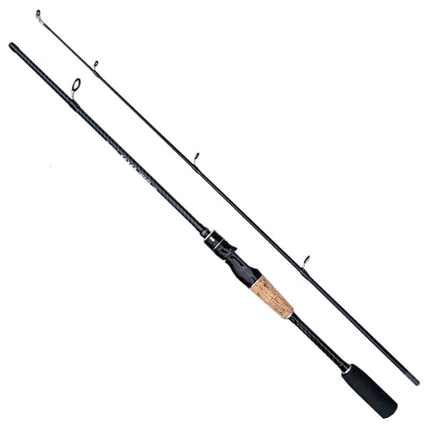 Varas de pesca de barco Jigging Bass Trout Rod Hard e Fast Ultralight Isca Pólo 2 Seções 18m 165m Fundição Spinning 230904