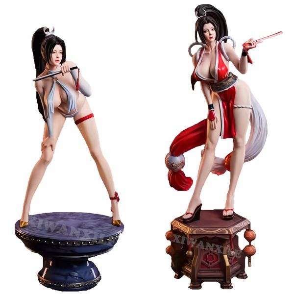 Fingerspielzeug 55 cm Der König der Kämpfer Mai Shiranui Sexy Anime Girl Figur Fatal Fury Mai Shiranui Actionfigur Erwachsene Sammlerstück Modellspielzeug