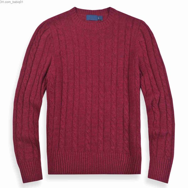 Maglioni da uomo maglione da uomo girocollo mile wile polo maglioni classici maglia di cotone Tempo libero felpa calda maglione pullover T230905