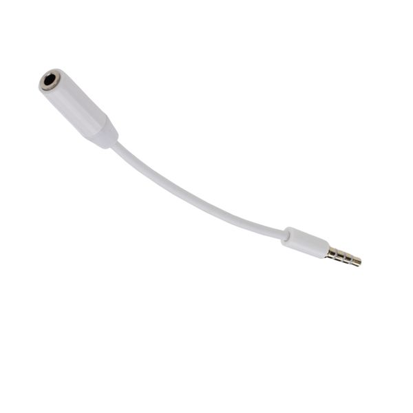 Kurzes Aux-Kabel, 3,5-mm-Stecker auf Buchse, Audio-Verlängerung, Lautsprecherkabel, für Kopfhörer, Telefon, PC, Verlängerungskabel