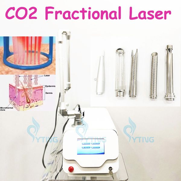 Macchina laser frazionaria portatile Co2 per la rimozione delle rughe vaginali strette, rinnovamento della pelle, rimozione delle macchie dell'età, trattamento dell'acne