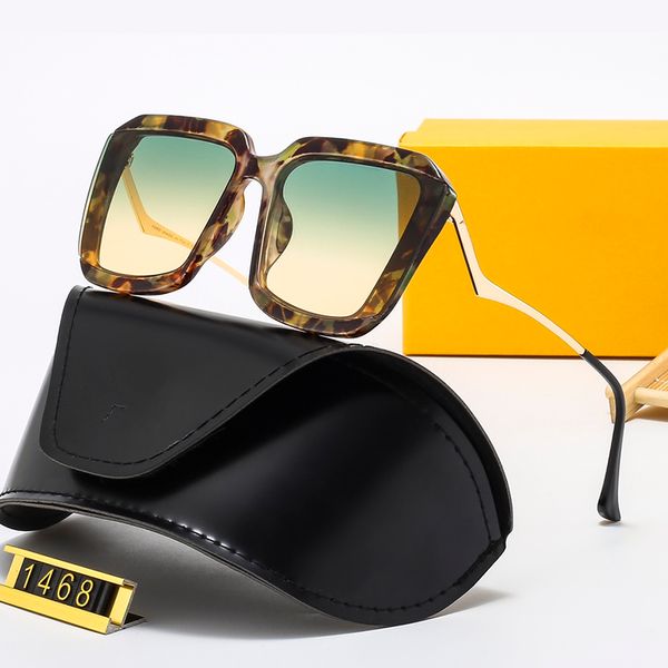 Óculos de sol de luxo F Designers Womens Beach Senior Retângulo Goggle Moda Vintage Vincado Quadro Fino Glassses Squre Ornamental Eyewear