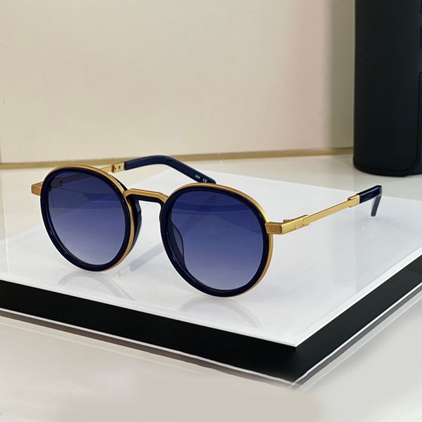 Runde Vintage-Sonnenbrille, luxuriöse Damen-Sonnenbrille mit quadratischem Rahmen. Der Reichtum an Handwerkskunst, Nostalgie und innovatives Design, hochwertige Herrenbrillen
