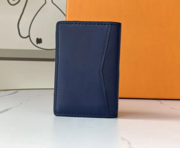 Portafogli di design borse da uomo di lusso da donna lettera di fiori Infini porta carte di credito 3D moda pochette con soldi corti con scatola originale di alta qualità