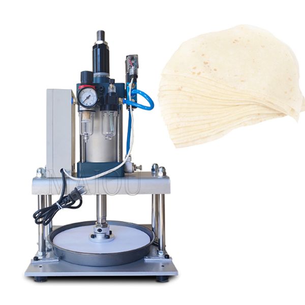 Pnömatik Hamur Basın Makinesi Pasta Pres Makinesi 22cm/25cm/30cm Çapı El Kek Sheeter Makinesi Chapati Roti Makine Makinesi