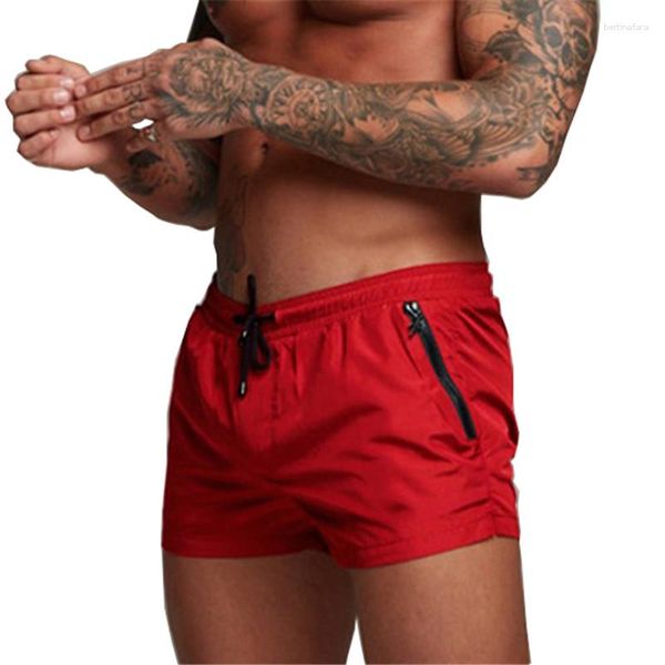 Homens de banho dos homens maiô sexy homens calções de natação briefs praia troncos de natação ternos esportivos prancha de surf