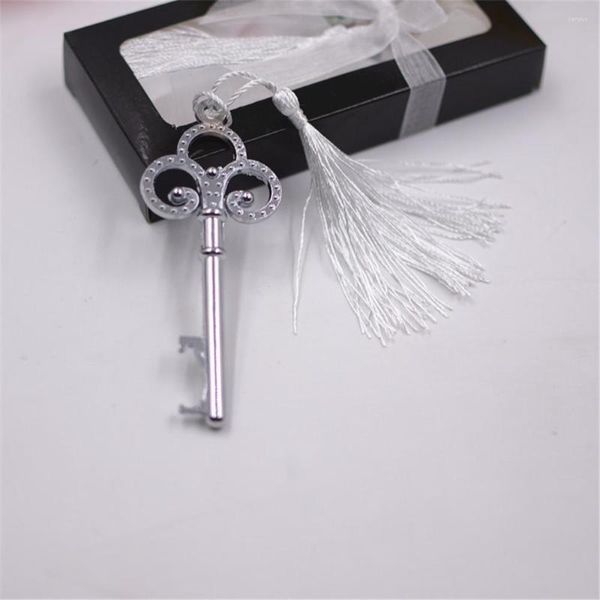 Bomboniera di vendita Est Crow Keys Apribottiglie per ospiti Regali di nozze Confezione souvenir di compleanno Omaggi aziendali 100 pezzi