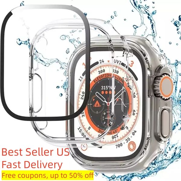 Smart for Watches U8 Serisi 49mm 1.99 inç ekran Erkekler Karışık Renk Silisek Moda Saati Su Geçirmez ve Damla Koruma Kılıfı