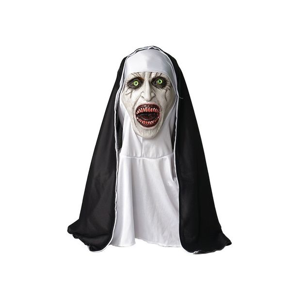 Máscaras de festa Halloween assustador maquiagem truque fantasma rosto assustador máscara homem mulher adultos rosto cheio 230905