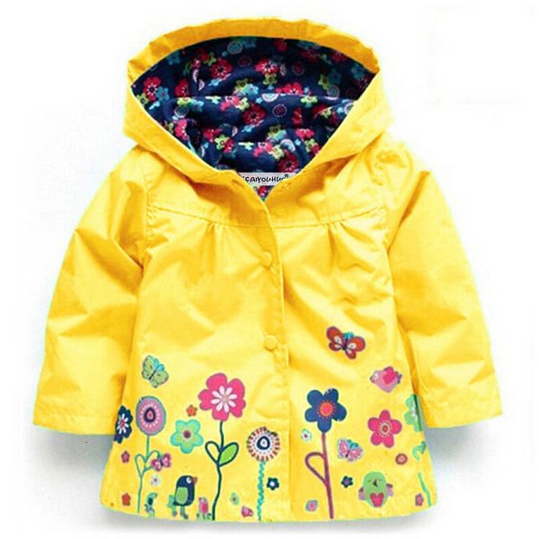 Jacken Herbst Wasserdichte Windjacke Für Jungen Baby Trenchcoat Kinder Langarm Jacken Kinder Kleidung Für Mädchen Mode Outwear 2-6Y 230905