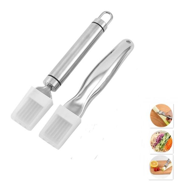 Cortador de cebola de aço inoxidável Raladores multifuncionais Gadgets de cozinha Alho Slicer Raladores Chopper Faca de cozinha Ferramentas vegetais Atacado SN866