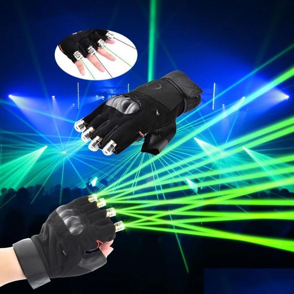 Andere Event Party Supplies Neuheit Cool Laser Handschuhe Tanzen Bühne Palm Licht für DJ Club Bars Performance Drop Lieferung Home Gard Dhjhy