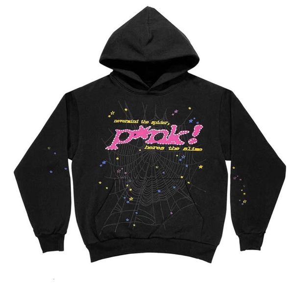 Mulheres Hoodies Moletons Y2K Est Mulheres Mangas Compridas Hoodie de Alta Qualidade Unissex Espuma Impressão Aranha Web Gráfico Pullove Roupas Casaco 230906