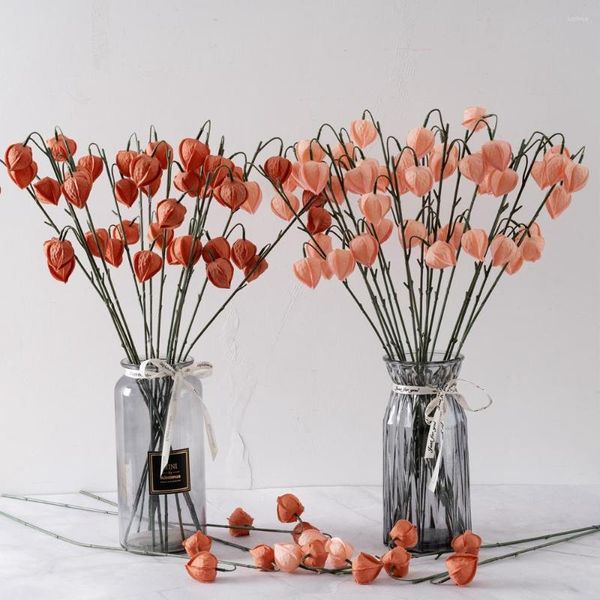 Dekoratif çiçekler yapay ipek leylak sahte ev dekorasyon aksesuarları düğün partisi buket diy malzeme