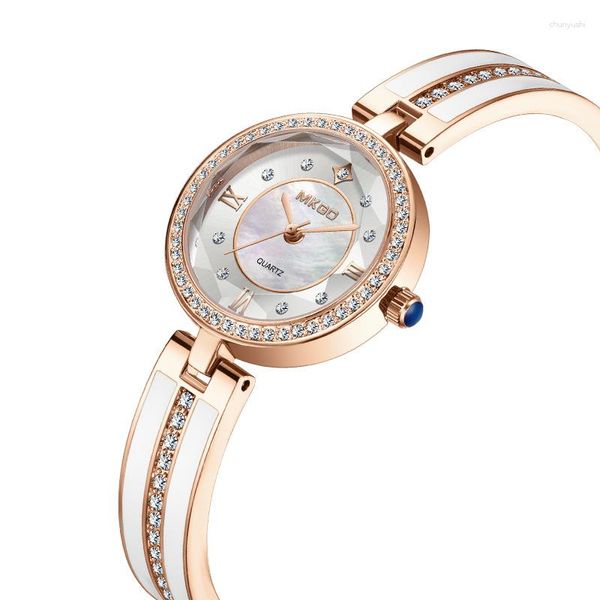 Orologi da polso UTHAI W37 Prodotto Orologio al quarzo alla moda da donna Orologio da polso con gioielli di lusso leggero impermeabile con diamanti Orologi da donna Regalo