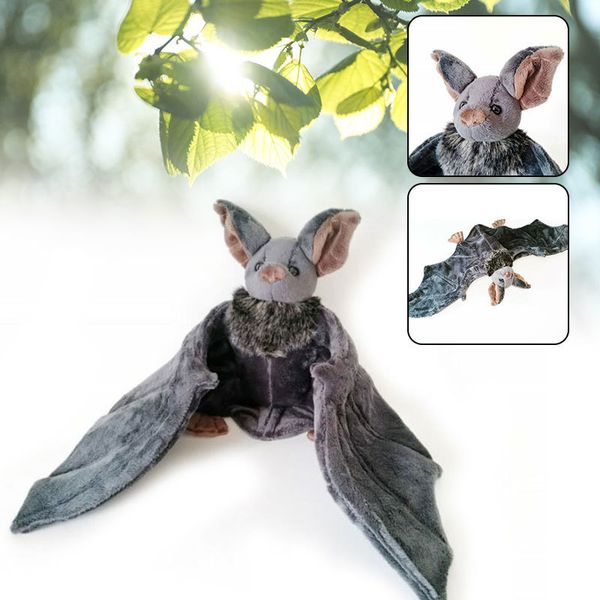 Wandaufkleber, die große Fledermaus-Plüschpuppe, weiche Sruffed-Puppe, Halloween, Zuhause, Wohnzimmer, Dekoration, Weihnachtsgeschenk für Kinder, 230905