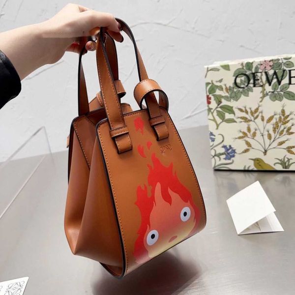 Weibliche Hängematte Graffiti Designer Tote Leder Klassische Mode Spanien Tasche Schloss Große Kapazität Handtasche 2023 Haandbags EEVZ