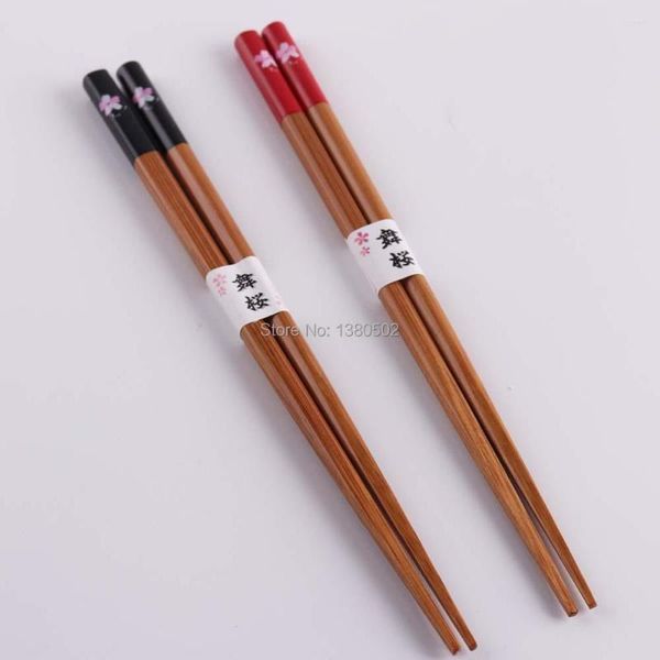 Палочки для еды, 2 комплекта, высококачественные портативные многоразовые деревянные палочки для еды в японском стиле, студенческие палочки для путешествий