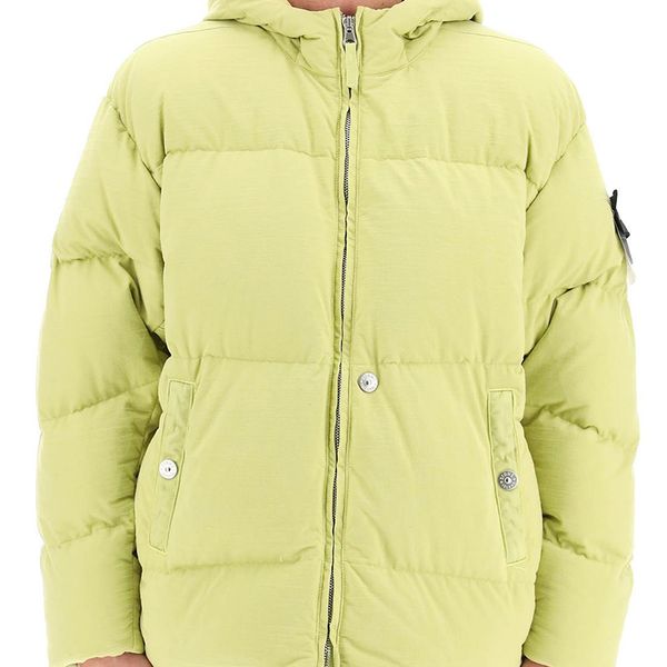 Parka topstoney di alta qualità 22FW Shadow Project Piumino caldo classico in cotone nero con stemma ricamato N1QL