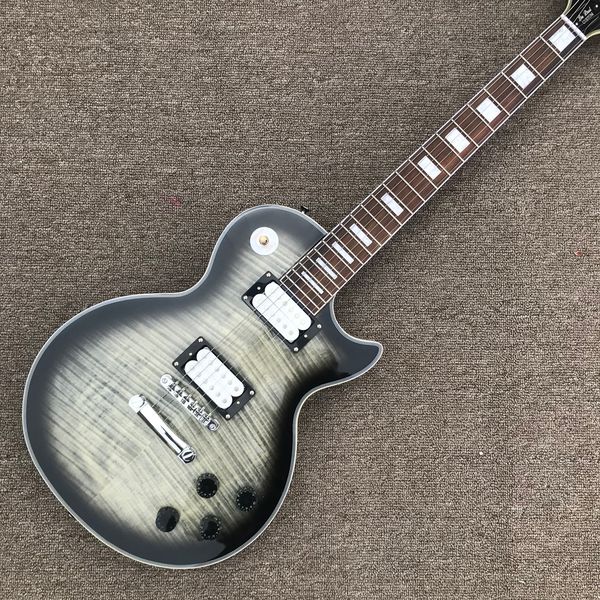 2023 Custom Shop, feito na China, guitarra elétrica personalizada de alta qualidade, escala de jacarandá, hardware cromado, frete grátis