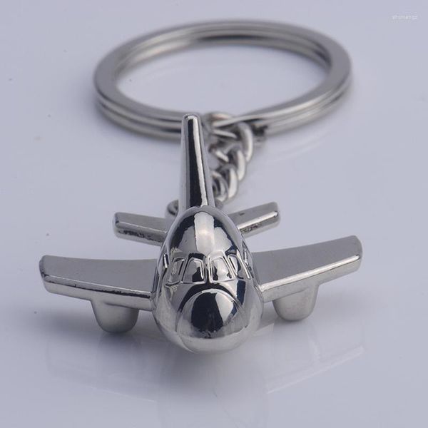 Chaveiros clássico metal mini aeronaves chaveiro carro chaveiro anel natal e amantes dia presente para homem mulheres