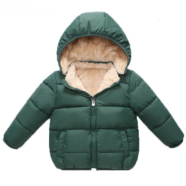 Jacken Baby Kinder Jacken Jungen Winter Dicke Mäntel Warme Kaschmir Oberbekleidung Für Mädchen Kapuzenjacke Kinder Kleidung Kleinkind Mantel 1-6Y 230905