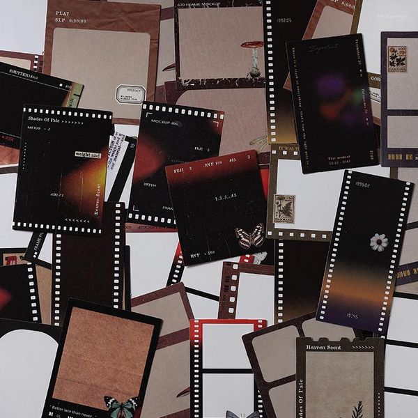 Geschenkpapier KSCRAFT Retro Junk Journal Filmstreifen Papieraufkleber für Scrapbooking DIY-Projekte/Po/Kartenherstellung Kunsthandwerk