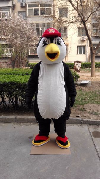 Костюм талисмана пингвина на заказ, комплекты аниме, маскарадный костюм, карнавальный костюм 41141