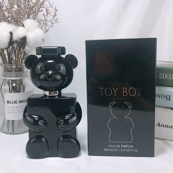 Profumi spray maschili di marca TOY BOY da uomo di Colonia 100ML EDP Fragranze piacevoli naturali di lunga durata per regalo 3.4 FL.OZ Profumo affascinante di vita quotidiana all'ingrosso