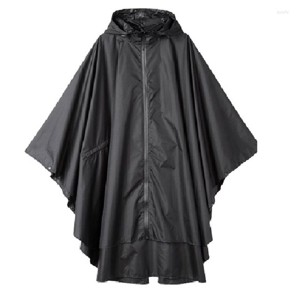 Regenmäntel Regenponcho, winddichter Jackenmantel, wasserdichter Regenmantel mit Kapuze für Erwachsene mit Taschen