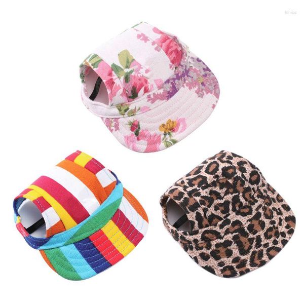 Vestuário para cães Y5LE Anti-UV Baseball Sports Hats Puppy Fashion Cool Pets Visor