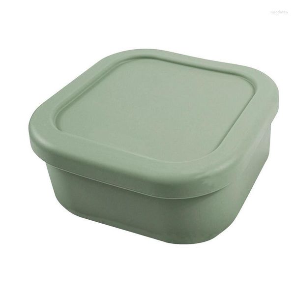 Geschirr-Silikon-Bento-Box für Erwachsene, Lunchbehälter, Aufbewahrungsbehälter mit Deckel für Schule, Arbeit, Reisen, Kindertagesstätte