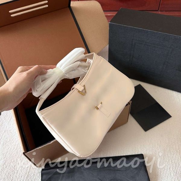 Borsa sottobraccio in raso YS, borsa in nylon da donna, borsa di grande capacità, tote, borsa a tracolla, borsa a tracolla, elegante e semplice, borsa elegante, borsa firmata 104779