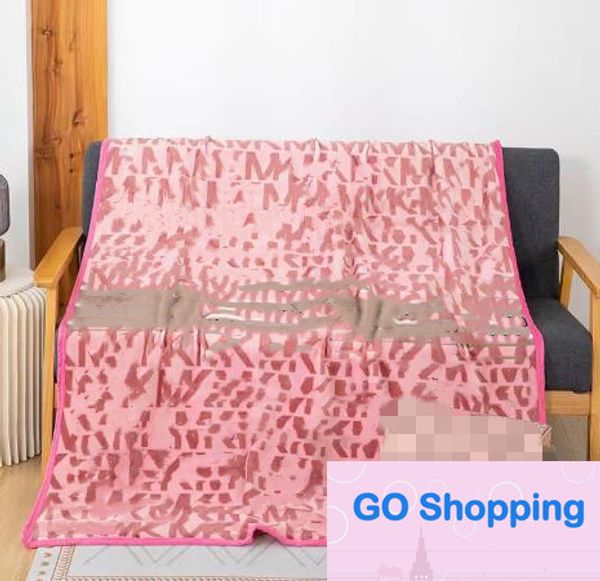 Новое модное брендовое одеяло, фланелевое коралловое флисовое утолщенное одеяло для обеденного перерыва, кондиционер, офисное одеяло для дивана