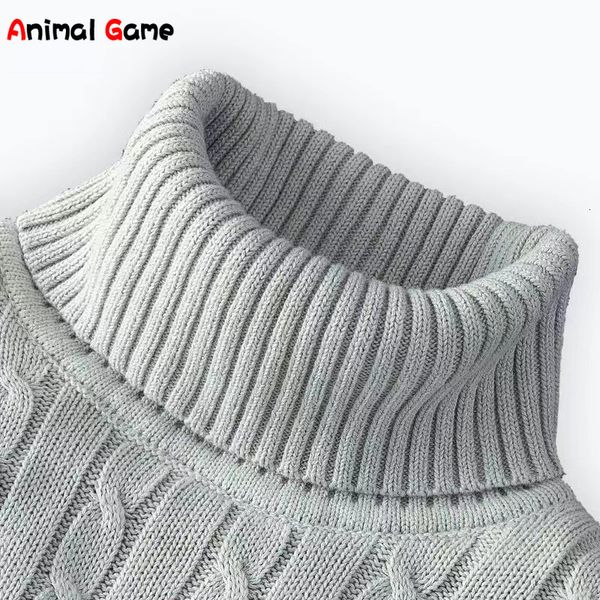 Maglioni da uomo Autunno Dolcevita nero Maglione caldo Pullover Donna Pullover Collo Uomo Dolcevita Inverno Cashmere Outdoor 230906