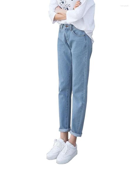 Frauen Jeans Frühling Herbst Stretch Skinny Fasiong Weibliche Hosen Vintage Gerade Bein Mädchen Simle Qualität Y2k Enge