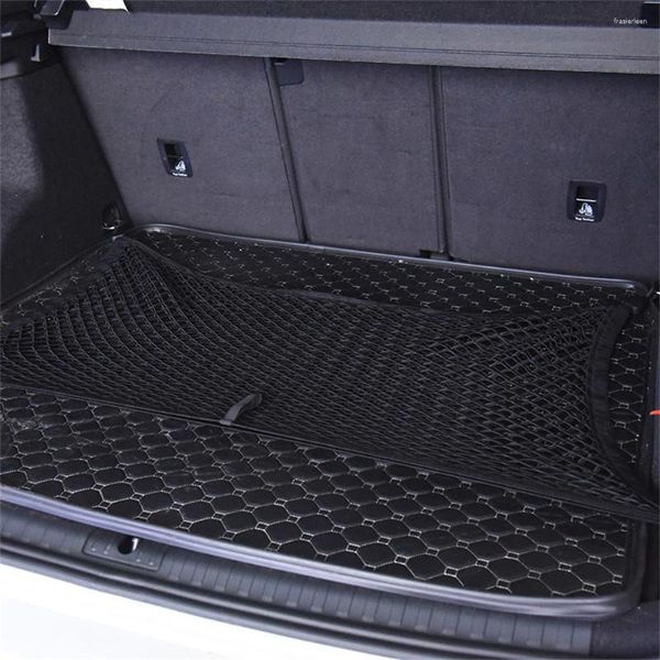 Organizer per auto 90x50 cm Borsa portaoggetti posteriore per camion Rete multitasche interna multiuso