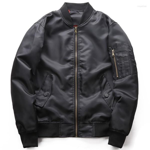 Männer Jacken Herren Bomberjacke 2023 Frühling Herbst Männlich Baseball Pilot Männer Outwear Armee Grün Mantel Reißverschluss Taktische Uniform