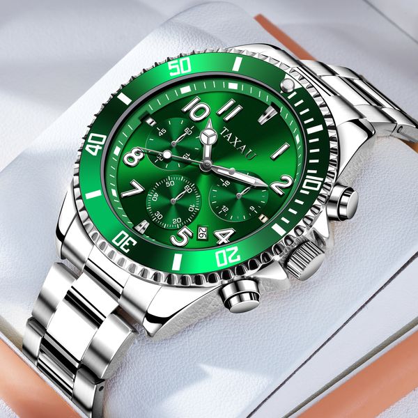 Armbanduhren JSDUN Luxus Marke Uhr Für Männer Mode Lässig Smart Quarz Uhren Edelstahl Wasserdichte Männliche Uhr Relogios Masculino 230905