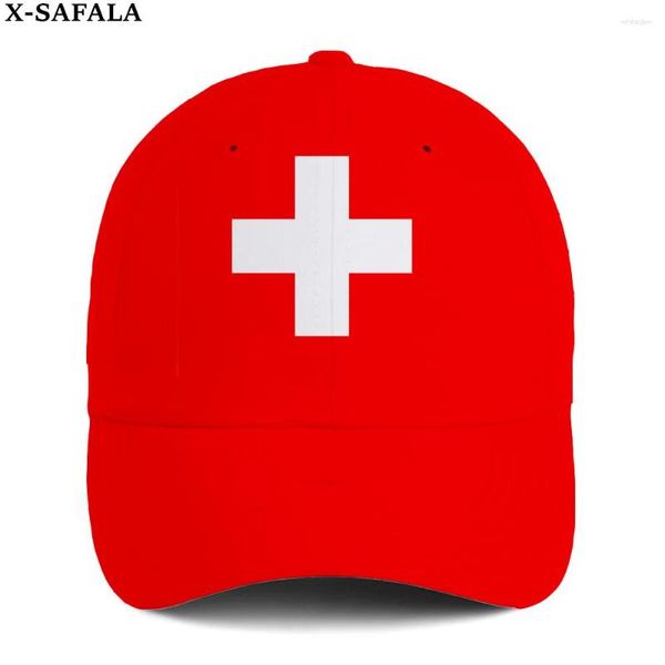 Ballkappen Love Switzrland Country Baseballkappe 3D-gedruckte Snapback-Mütze Männer Frauen Erwachsene Sportkopfbedeckung Outdoor-Sonnenblende-4