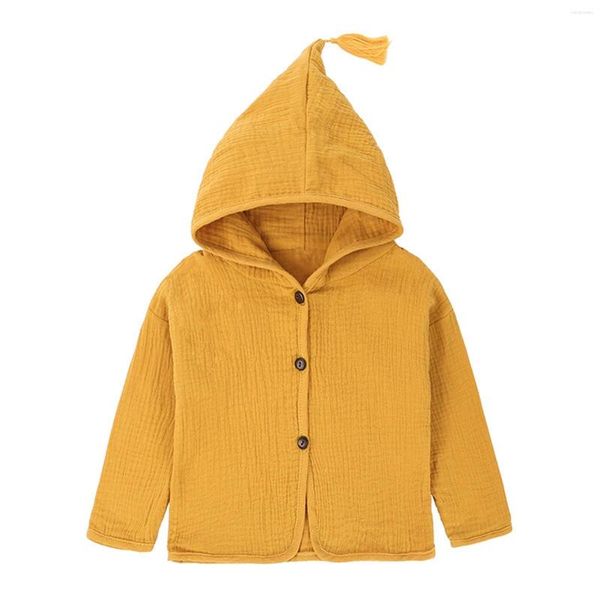 Jacken Kleinkind Warme Säugling Jungen Mit Kapuze Mädchen Baby Solide Outfits Kinder Kleidung Größe 14 Winter Mantel Mädchen 4t Jacke