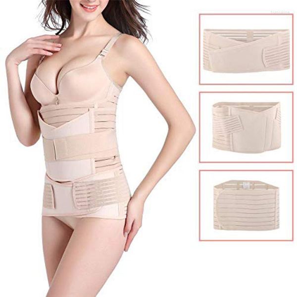 Kadın şekillendiricileri Bayan karın bağlayıcı ayarlanabilir elastik analık doğum sonrası destek iyileşme göbek bel pelvis kemeri shapewear zayıflama