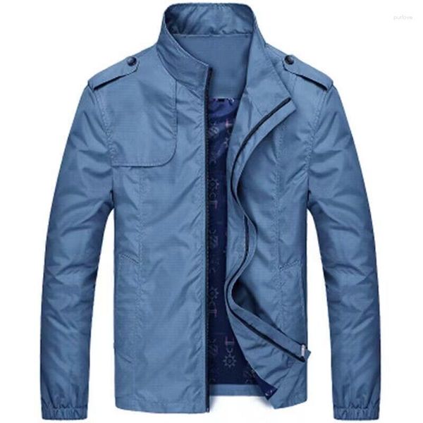 Jaquetas masculinas Outono Windbreaker Homem Windshield Jaqueta Homens Primavera Casaco Mens Camping Masculino Trabalho Desgaste Roupas